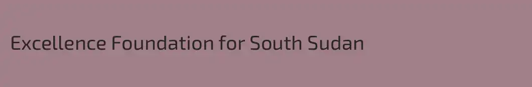 Excellence Foundation for South Sudan